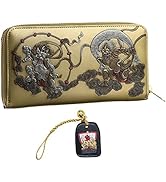 風神雷神さまの長財布 Amazon | [SakuraZen] 風神雷神 メンズ 長財布 ウォレット 和柄
